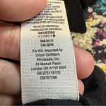 Free People  Paisley Tie Hem Crop Top Sleeveless Womens Large Black Photo 5