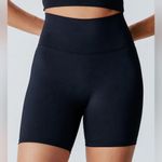Berlook Activewear Black Cut Out Shorts 5" Photo 0