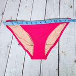 J.Crew Ribbed-trim hipster full-coverage bikini bottom in Wild Hibiscus S NWT Photo 7