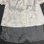 Victoria's Secret  Short Sleeve Shorts Pajama Set Black White Checkerboard Large Photo 1