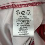 Sea New York Mimi Floral Midi Maxi Dress In Rosewood‎ High Neck Ruffle Sz L Pink Size L Photo 7