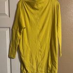 Daily Practice by Anthropologie Mock Neck Knit Mini Dress – Small Yellow Photo 0