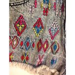 Harmony & Havoc NEW High Waist Embroidered Tribal Cut Off Festival Shorts Sz 4 Photo 2