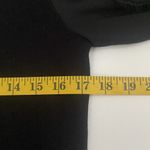 Nikka K Sweater Medium Womens Black Academia Sheer Lace Sleeves Career Holiday Photo 6