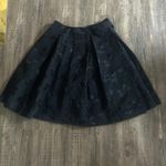 Kate Spade Skirt The Rules Bow Themed Black Pleated Mini Skirt Black Sz 6 Photo 4