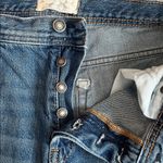 We The Free Free People  Straight Leg Distressed Hem Cropped Jeans Size 28 Photo 5