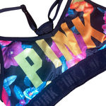 PINK - Victoria's Secret Pink by Victoria's Secret Colorful Floral Sports Bra Women Sz XS Photo 4