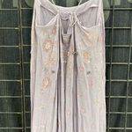 Free People  Embroidered Dress Size Medium Photo 3