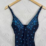 Seafolly  Sunflower Border V Neck Blue Floral Singlet‎ Tankini Size 4 NWOT Photo 13