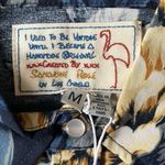 Free People New Sandrine Rose Women’s R1027-IBIZA floral button up shirt size Medium Photo 3