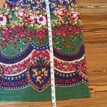 Anthropologie Maeve Skirt Sz 2 Textured Pencil Floral Career Summer Boho Vibrant Photo 9