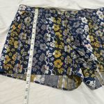 Inked & Faded Women Hawaiian Tropical Hibiscus Blue /Yellow/ Pink Floral Shorts. Size 16 Photo 3