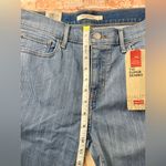Levi's  710 Ulta Skinny Light Blue Pinstripe Jeans Photo 4