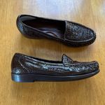 SAS Simplify Everyday Loafer Brown Croc Lightweight Slip On Moccasin, Size 7.5 M Photo 9