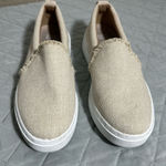 Eileen Fisher  Cream Slip-On Shoes Photo 0