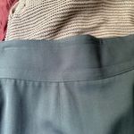 Vintage Wool Georges Marciano High Waisted Olive Green Pencil Skirt Size 6 Photo 5