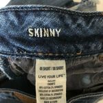 American Eagle Jeans Skinny Medium Wash Distressed Ripped Stretch 00 Short Photo 3