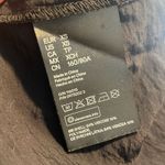 H&M  Women's Viscose V-Neck High Slit Crepe‎ Midi Dress Black Size XS Photo 6