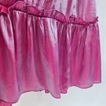 Elliatt Teagan Iridescent Midi-Dress Pink Size XL NWT Mermaidcore Formal Wedding Photo 6