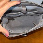 Senreve Mini Maestra Bag Storm Grey Leather Convertible Backpack Tote Gray Photo 6