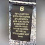 Love Nation  6 Western Layered Denim Black Lace Skirt Slip Photo 13