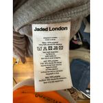 Jaded London Lavinia Backless Fringe Mini Dress in Steel Gray Size XL Brand New Photo 6