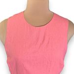 Gap  Designed & Crafted Dress Pink Sleeveless Retro Style Fit And Flare Pleated Photo 1
