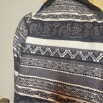 Aztec Jacket Coat Reversible Waterproof Oversized Adult Sz Medium Fleece/Nylon Photo 5