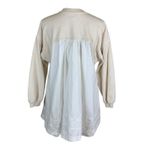 Anthropologie Pilcro  Boho Button Front Tunic Dress Cottagecore Layered XS Photo 3