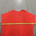 CAbi Women's Knit V-Neck Short Sleeve Sweater Top Red Size Medium Casual Chic Photo 4