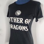 Game of Thrones Mother of Dragons Black Tshirt Photo 3