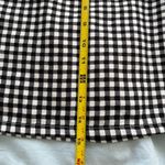 Never worn: black & white checkered miniskirt Photo 4
