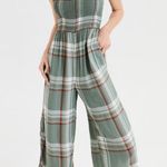 American Eagle  Outfitters Green Plaid Jumpsuits Size XS Photo 9