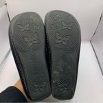 Alegria  silver Black CAR  532  Thong Slip On Adjustable sandals Size40 US9.5 F16 Photo 4