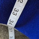 J.Crew  Cocoon Italian Wool Stadium Cloth Coat Nello Gori Royal Blue Size 6 Photo 13