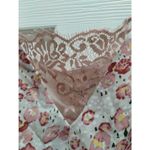 Heartloom NWT  Nordstrom Women's Size Large Pink White Floral Lace Cami Photo 3
