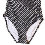 Bleu Rod Beattie NWT Connect The Dots Black & White Polka Dot Swimsuit Size 6 Photo 4
