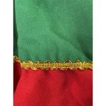 Women's Elf Costume Dress W/ Hat 3X Green Red Gold Trim Christmas Outfit NWT Photo 10