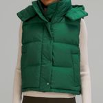 Lululemon Wunder Puff Cropped Vest Everglade Green 4 Photo 0