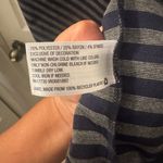 Merona  Navy and Gray Striped Midi Dress Photo 3