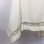 Free People Ivory Swing Shark-bite Hem Sleeveless Tank Top S Photo 4