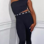 YITTY  Major Label Shaping High Waist‎ Logo Legging 7/8 Photo 0