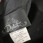 Debut Vintage Prom Dress Size 3 Red & Black Photo 2