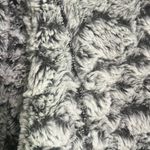 Simply Southern Pullover Womens Large Gray Bubble Fur 1/4 Zip Front Pockets Photo 6