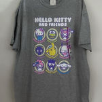 Sanrio Hello Kitty and Friends by  Gray Oversized T-shirt Size 2XL Photo 0