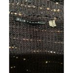 Tahari Elie Sweater Womens Small Brown Cardigan Jacket Boucle Tweed Wool Blend Photo 5