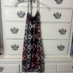 Body Central Y2K Geometric Halter Dress Photo 3