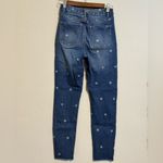 No Boundaries  High Rise Skinny Floral Jean (Size: 5) Photo 2