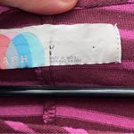 Free People  FP Beach Tivoli Midi Dress Purple Stripe Cactus Combo Large Photo 4