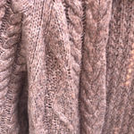 A New Day OATMEAL CHUNKY CABLE KNIT CARDIGAN Photo 3